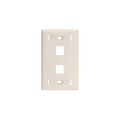Leviton Number of Gangs: 1 ABS, Light Almond 42080-2TL